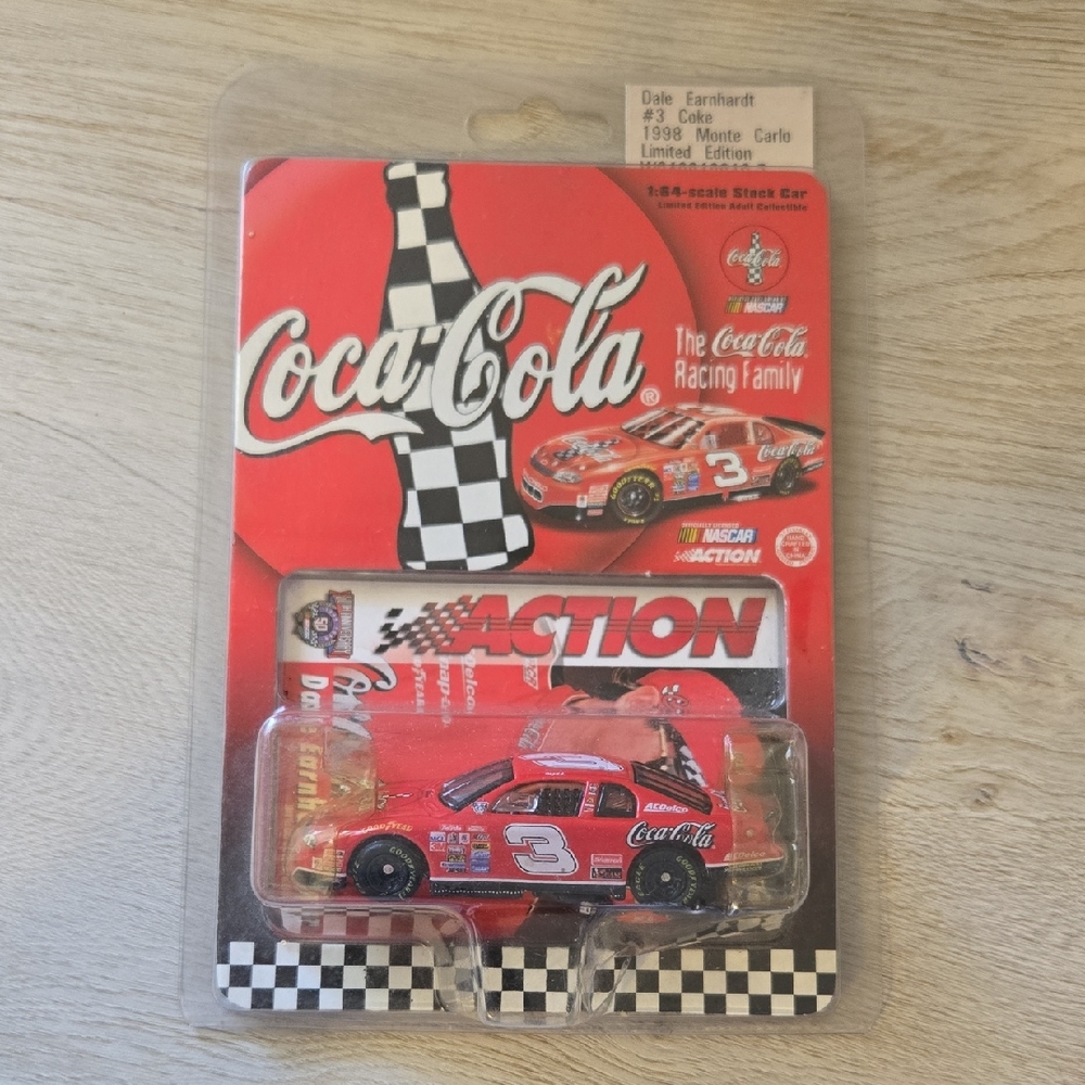 Coca Cola Red NASCAR Toy Car
